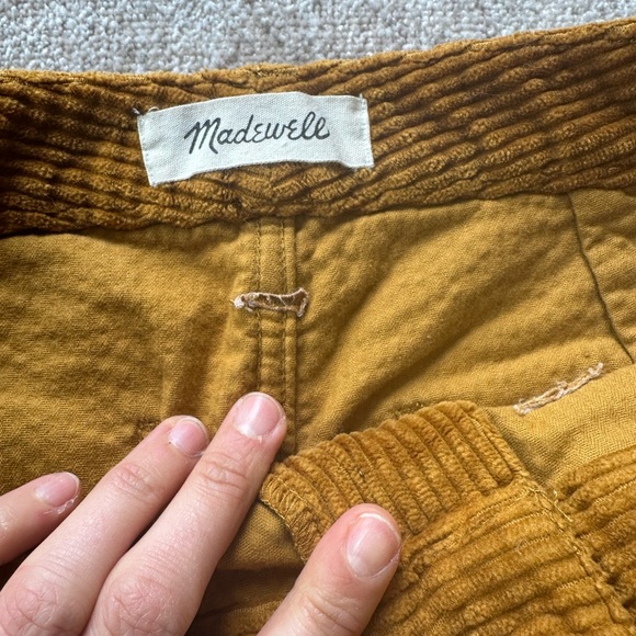 Madewell Slim Emmett Wide Leg Pant Egyptian Gold size 25. Excellent condition. - Picture 11 of 14